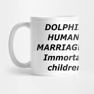 Dolphin Starship Genomics Mug